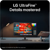 LG UltraFine 27U711B 27" 4K UHD monitor Zwart, 1x HDMI, 1x DisplayPort