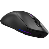 LORGAR MSA10W gaming muis Zwart, 100 - 12000 dpi, RGB, Lightweight