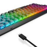 Lenovo Legion K510 Mini Pro RGB mechanisch gaming toetsenbord Zwart, US lay-out (QWERTY), 75%, Brown switch, 75%, Hot swap, USB
