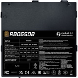 Lian Li RB  650 watt voeding  Zwart, 1x 12V-2x6, 1x PCIe