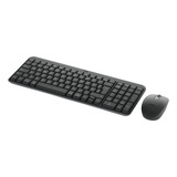 Logitech MK250 Compact Bluetooth Wireless Combo desktopset Grafiet, DE lay-out (QWERTZ), 100%, 1000 DPI, Bluetooth Low Energy