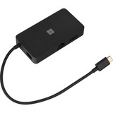 Microsoft USB-C Travel Hub dockingstation Zwart, HDMI, RJ-45, USB