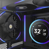 NZXT F140X RGB case fan Zwart