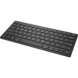 Qware Woodstock draadloos toetsenbord Zwart, EU lay-out (QWERTY), TKL, Bluetooth