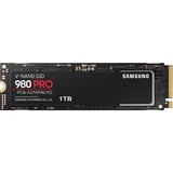 SAMSUNG 980 PRO, 1 TB SSD MZ-V8P1T0BW, PCIe Gen 4.0 x4, NVMe 1.3