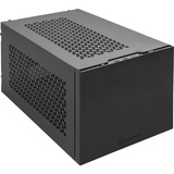SilverStone  cube behuizing Zwart | 2x USB-A | 1x USB-C