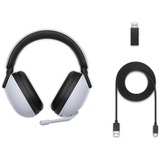 Sony Draadloze INZONE H9 gaming headset met Noise Cancelling over-ear  Zwart/wit, Bluetooth 5.0