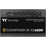 Thermaltake TOUGHPOWER GF A3 Gold - TT Premium Edition modulaire 650 watt voeding  Zwart, 4x PCIe