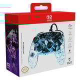 Turtle Beach Afterglow Wired Controller Transparant, Nintendo Switch 2, Nintendo Switch, Nintendo Switch-OLED