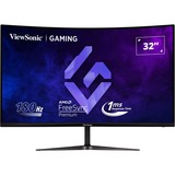 ViewSonic VX3218C-2K 32" curved gaming monitor Zwart, 2x HDMI, 1x DisplayPort, 180 Hz