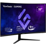 ViewSonic VX3218C-2K 32" curved gaming monitor Zwart, 2x HDMI, 1x DisplayPort, 180 Hz