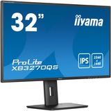 iiyama Prolite XB3270QS-B5 32" Monitor Zwart, DVI, HDMI, DisplayPort, Audio