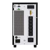 APC Easy UPS On-Line 3000VA SRV3KI-E ups Zwart, 2700 W, Tower, 6x C13 + 1x C19, Intelligente kaartsleuf, LCD