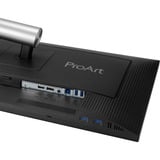 ASUS ProArt PA278QGV 27" monitor Zwart/zilver, 120 Hz, HDMI, DisplayPort, Audio, USB