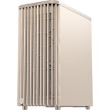 ASUS ProArt PA401 Wood Edition - Tempered Glass Panel midi tower behuizing Beige/houtkleur | 2x USB-A | 1x USB-C | Tempered Glass