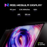 ASUS ROG Strix SCAR 18 G835LX-SA012W 18"  gaming laptop Zwart | Core Ultra 9 275HX | RTX 5090 | 64 GB | 4 TB SSD | 240 Hz