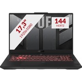 ASUS TUF Gaming A17 FA707NV-HX023W 17.3"  gaming laptop Grijs | Ryzen 7 7735HS | RTX 4060 | 16 GB | 512 GB SSD