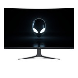 Alienware AW3225QF 32" 4K Ultra HD curved gaming monitor Wit/zwart, 1x DisplayPort, 2x HDMI, 1x USB-C, 3x USB-A, 240 Hz