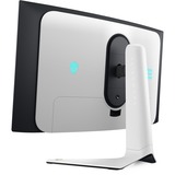 Alienware AW3225QF 32" 4K Ultra HD curved gaming monitor Wit/zwart, 1x DisplayPort, 2x HDMI, 1x USB-C, 3x USB-A, 240 Hz