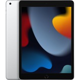 Apple iPad (2021), 10.2"  tablet Zilver, 9e generatie, 64 GB, Wifi, iPadOS