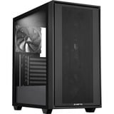 Chieftec Night Hunter midi tower behuizing Zwart | 2x USB-A | 1x USB-C | Tempered Glass