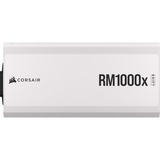 Corsair RM1000x SHIFT White modulaire 1000 watt voeding  Wit, 1x 12V-2x6, 4x PCIe