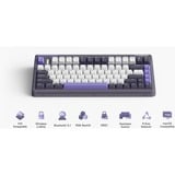 Iqunix OG80 Lavandin Wireless Mechanical Keyboard Lavendel, US lay-out (QWERTY), Cherry MX Red, 80% (TKL)	, Hot-swappable, PBT, 2.4GHz | Bluetooth 5.1 | USB-C