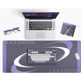 Iqunix OG80 Lavandin Wireless Mechanical Keyboard Lavendel, US lay-out (QWERTY), Cherry MX Red, 80% (TKL)	, Hot-swappable, PBT, 2.4GHz | Bluetooth 5.1 | USB-C