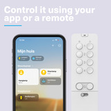 KlikAanKlikUit MACM-250 Matter inbouwdimmer Wit, Dimmen, Schakelen, Smartphone bediening
