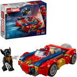 LEGO Marvel Super Heroes - Spider-Man auto vs. Venomized Wolverine Constructiespeelgoed 76336