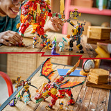 LEGO Ninjago - Wyldfyre's transformerende drakenmecha Constructiespeelgoed 71868