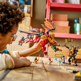 LEGO Ninjago - Wyldfyre's transformerende drakenmecha Constructiespeelgoed 71868
