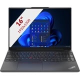 Lenovo ThinkPad E16 Gen 2 (21MA002PMH) 16"  laptop Zwart | Core Ultra 7 155H | Intel Arc Graphics | 16GB | 512 GB