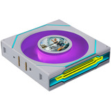 Lian Li UNI FAN SL-INF LCD FLEX 120 Wireless RGB case fans Wit, 3 stuks, 120 x 124 x 28 mm, PWM, 3 stuks