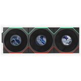 Lian Li UNI FAN TL LCD FLEX 120 Wireless RGB case fans Zwart, 3 stuks, 124 x 120 x 28 mm, PWM, 3 stuks