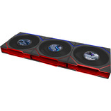 Lian Li UNI FAN TL LCD FLEX RGB case fans Zwart, 3 stuks, 124 x 120 x 28 mm, PWM