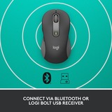 Logitech Signature M650 Medium draadloze muis Grafiet