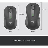 Logitech Signature M650 Medium draadloze muis Grafiet