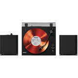 MIXX Analog System 5 Vinyl platenspeler + Speakers Zwart, 33/45 RPM