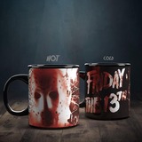 Paladone Friday the 13th: Heat Change Mug beker Zwart