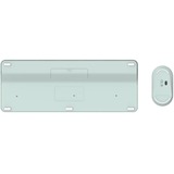Qware Florence Draadloze Combo desktopset Lichtgroen, EU lay-out (QWERTY), Scissor switches, 80% (TKL)	, 1200 DPI, 2,4 GHz USB | Bluetooth