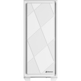 Sharkoon VS8 RGB White midi tower behuizing Wit | 2x USB-A | 1x USB-C | RGB | Tempered Glass