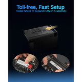 TerraMaster F6-424 Max nas Zwart, 2x 10GbE, USB, HDMI