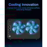 TerraMaster F6-424 Max nas Zwart, 2x 10GbE, USB, HDMI