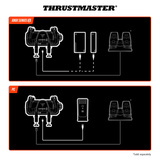 Thrustmaster TCA SKY YOKE yoke Zwart, XBOX One, XBOX Series X|S, Pc