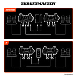 Thrustmaster TCA SKY YOKE yoke Zwart, XBOX One, XBOX Series X|S, Pc