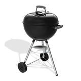 Weber Bar-B-Kettle houtskoolbarbecue Zwart, Ø 47 cm, dekselthermometer 