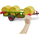 bruder Ronde balenverzamelaar met 3 ronde balen  Modelvoertuig 02204