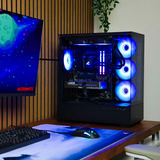 ALTERNATE Thunderstorm Starter Ryzen 5 - RTX 5060 gaming pc Zwart | R5 9600X | RTX 5060 | 16 GB | 1 TB SSD