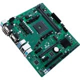 ASUS PRO A520M-C II/CSM socket AM4 moederbord Groen/zwart, RAID, Gb-LAN, Sound, µATX